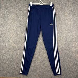 Adidas Climacool Women’s Tiro Fitted Training Pants Navy Blue White Small  351